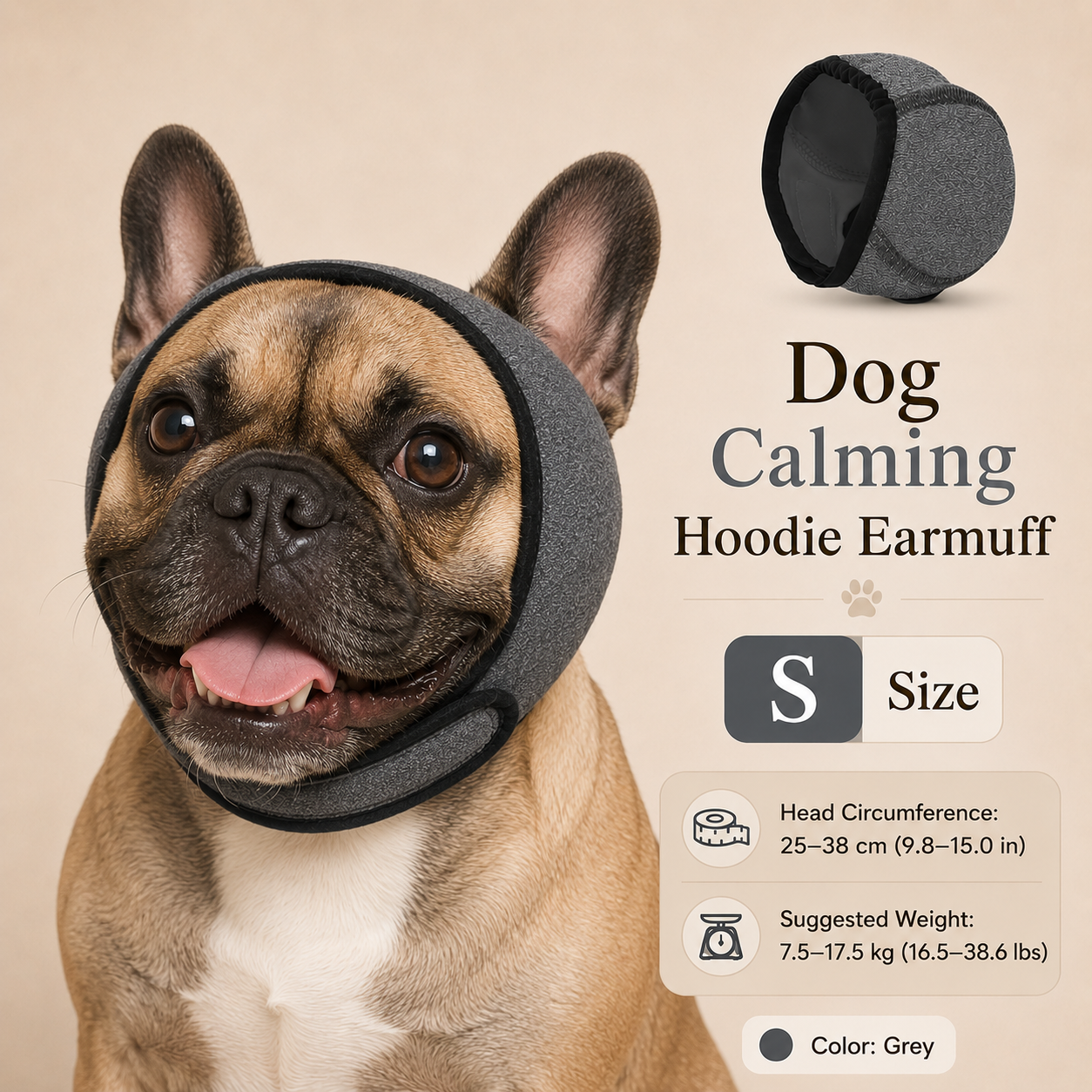 Waterproof Dog Calming Hoodie
